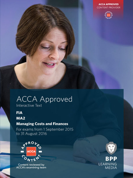 Upplýsingar um FIA Managing Costs and Finances MA2 eftir BPP Learning Media - Biðlisti